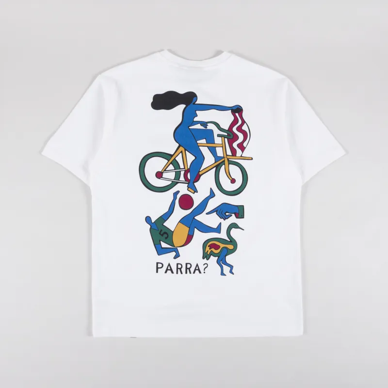 By Parra Vase Delivery T Shirt White