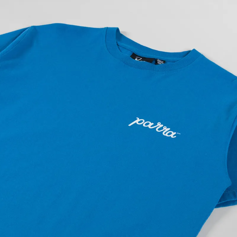 By Parra The Blob T Shirt Blue-3
