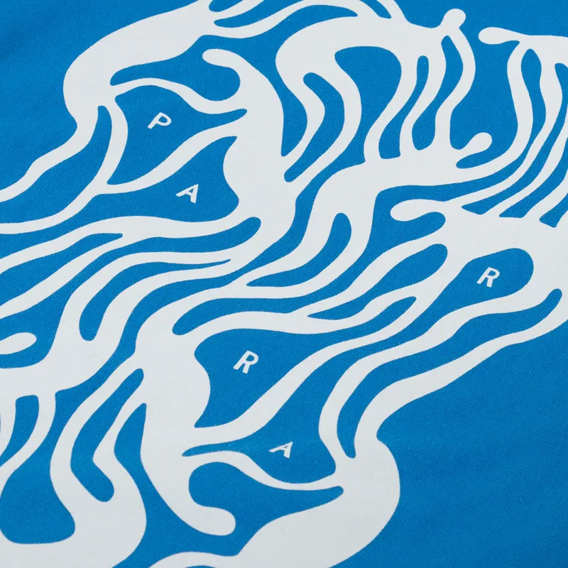 By Parra The Blob T Shirt Blue-4