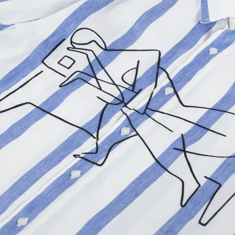 By Parra Sleep Now T Shirt Blue-3