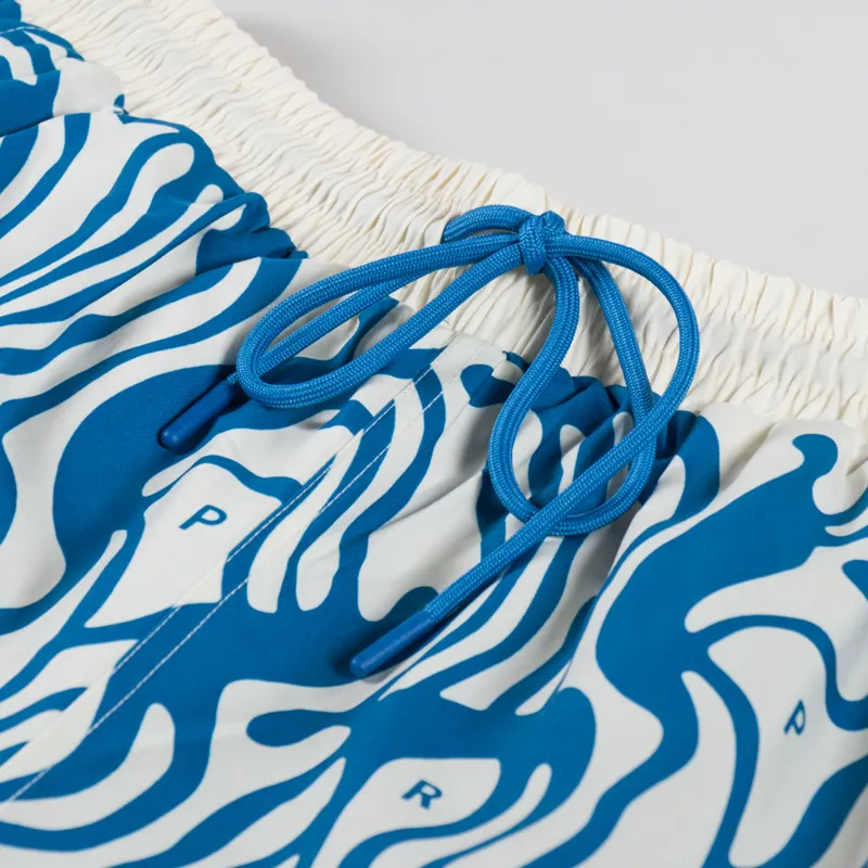 By Parra The Blob Swim Shorts Blue-4