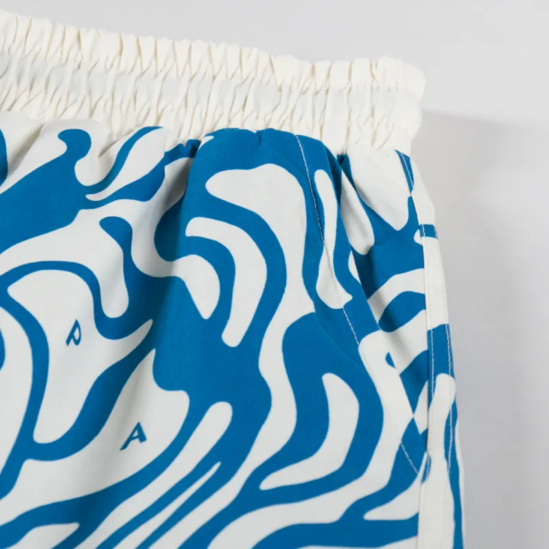 By Parra The Blob Swim Shorts Blue-5