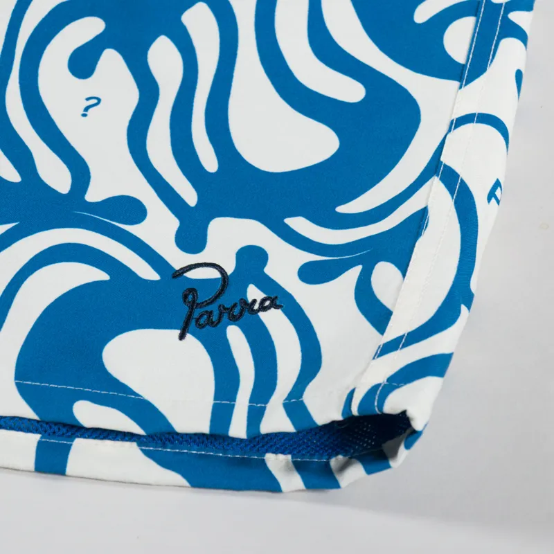 By Parra The Blob Swim Shorts Blue-7