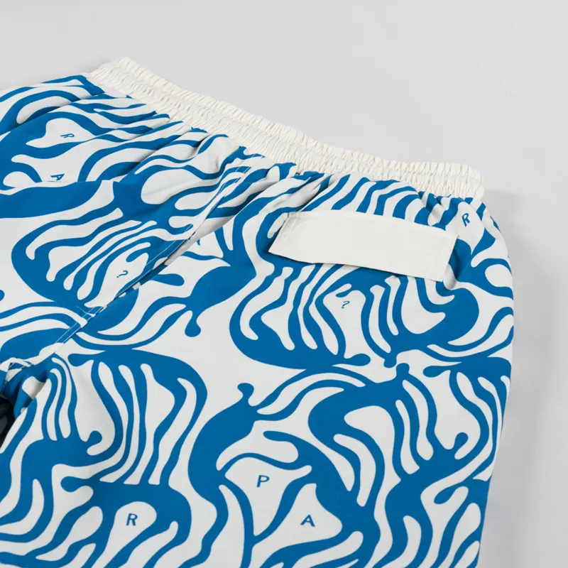 By Parra The Blob Swim Shorts Blue-3