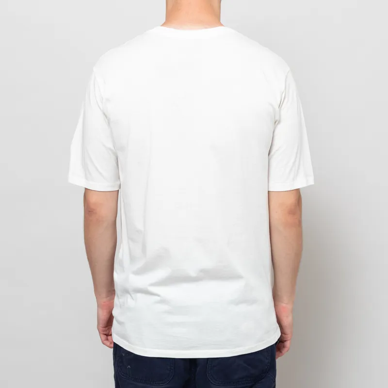 Patagonia Daily Pocket T Shirt Birch White-3