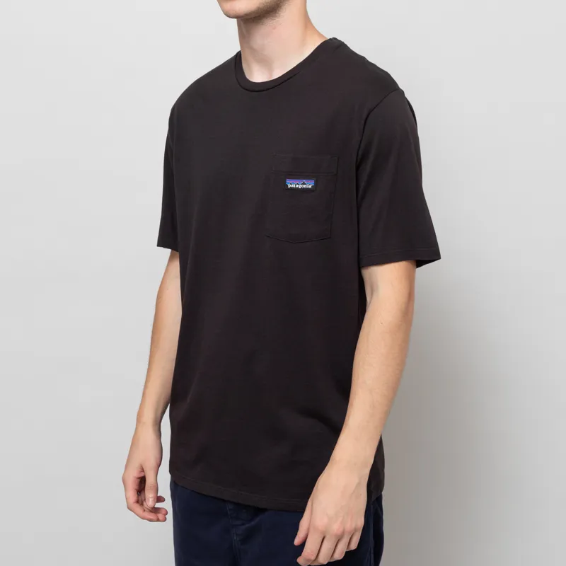 Patagonia Daily Pocket T Shirt Black-1