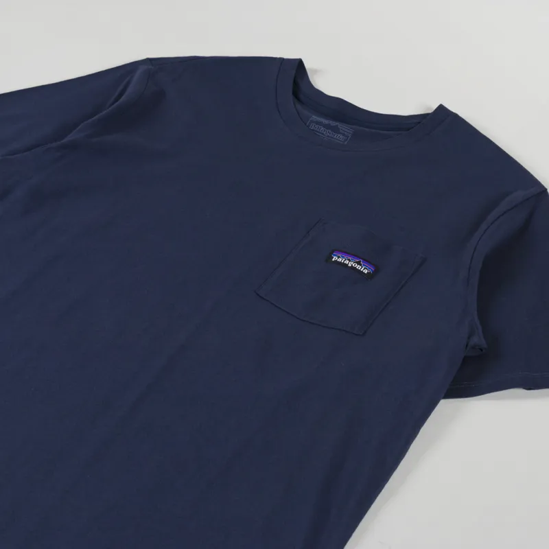 Patagonia Daily Pocket T Shirt New Navy-1