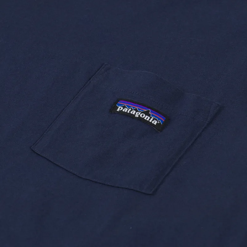 Patagonia Daily Pocket T Shirt New Navy-2