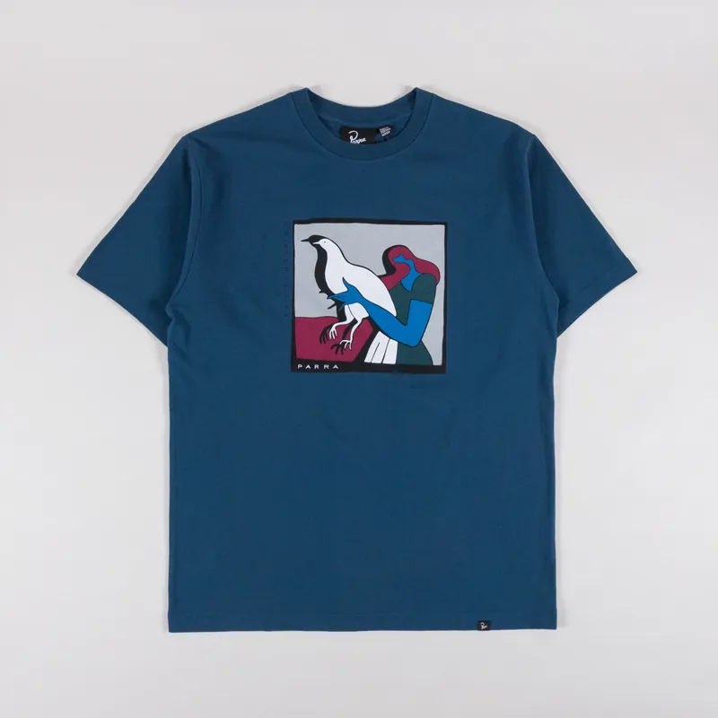 By Parra Look At It T Shirt Dark Blue