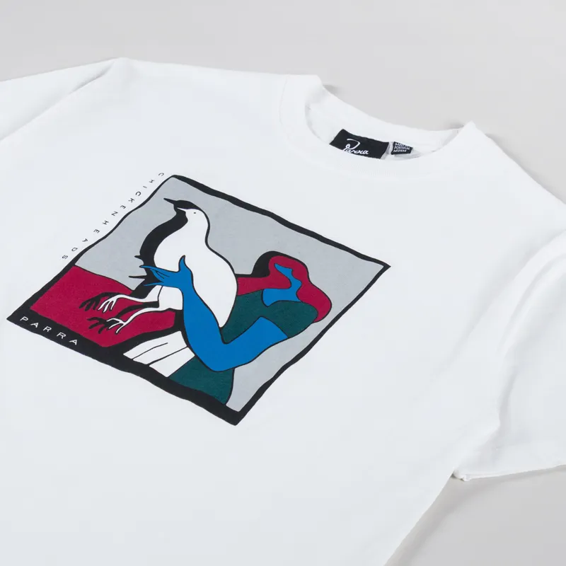 By Parra Look At It T Shirt White-1