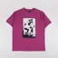 By Parra The Confession T Shirt Washed Magenta