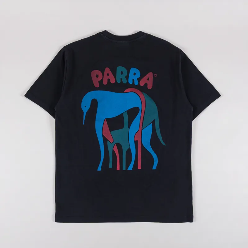 By Parra This Damn Chair T Shirt Washed Black