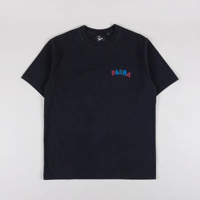 By Parra This Damn Chair T Shirt Washed Black-1
