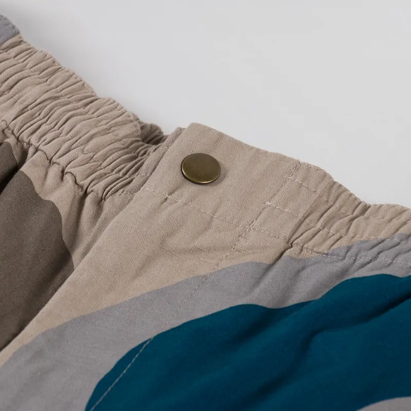 By Parra The Wall Camo Shorts Sand-7