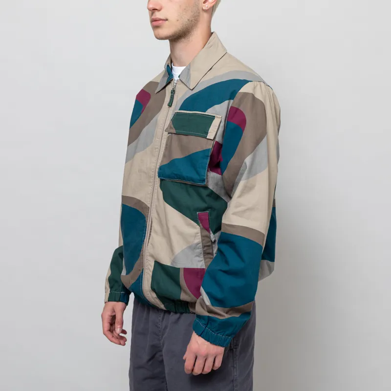 By Parra The Wall Camo Jacket Sand-1