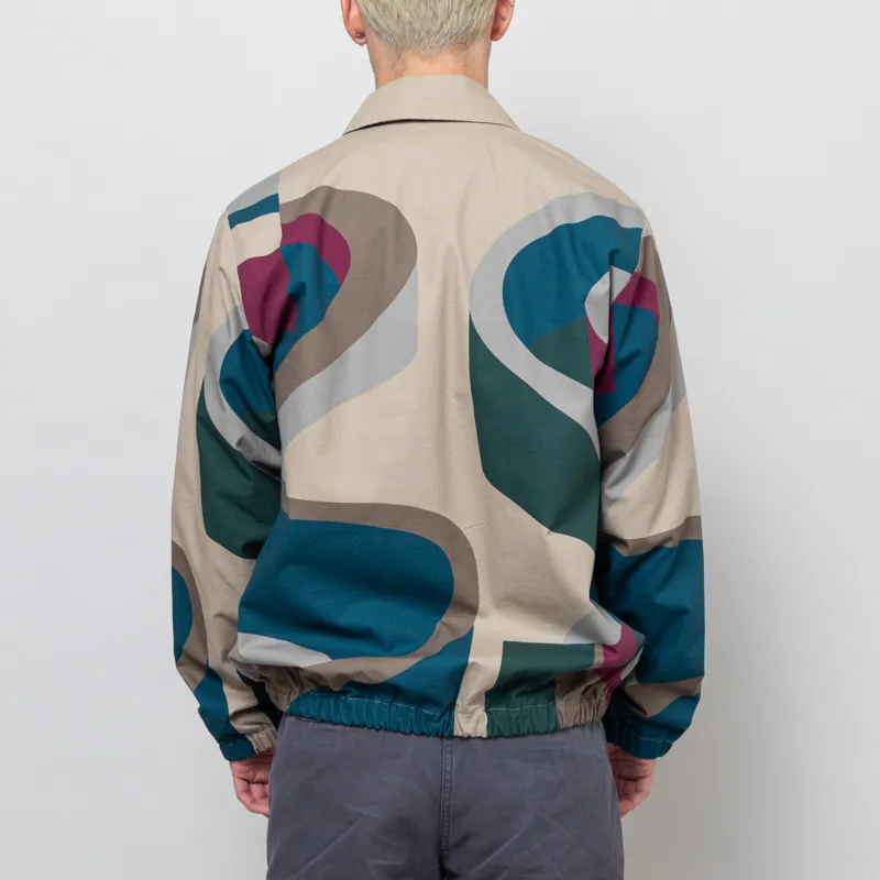 By Parra The Wall Camo Jacket Sand-3