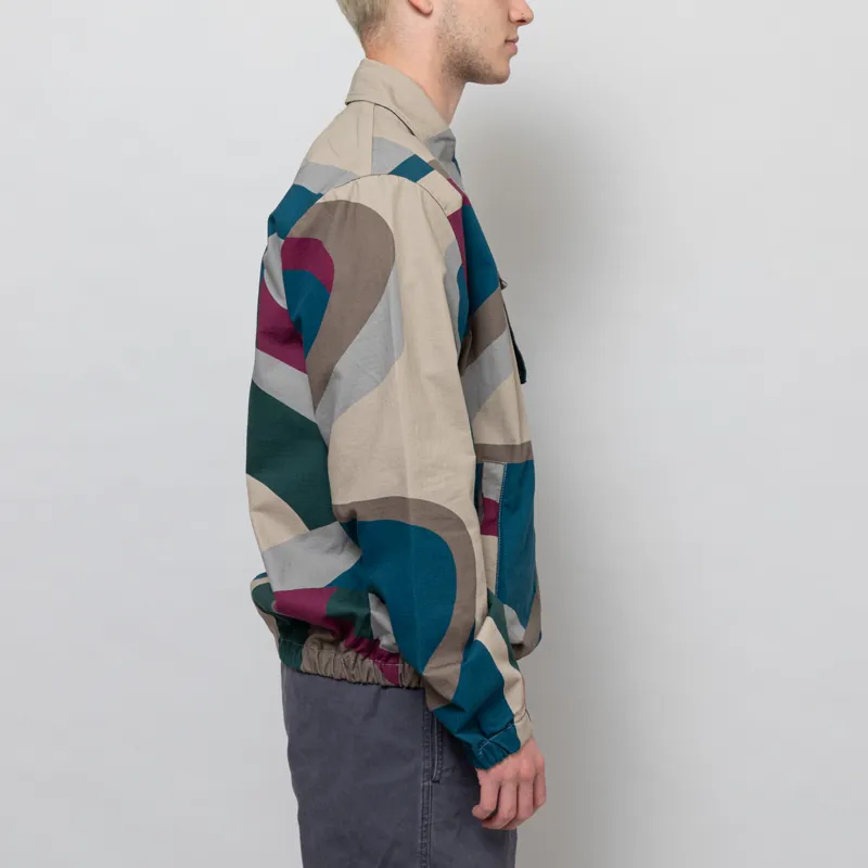 By Parra The Wall Camo Jacket Sand-4