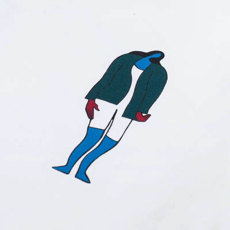 By Parra The Broken Door T Shirt White-5