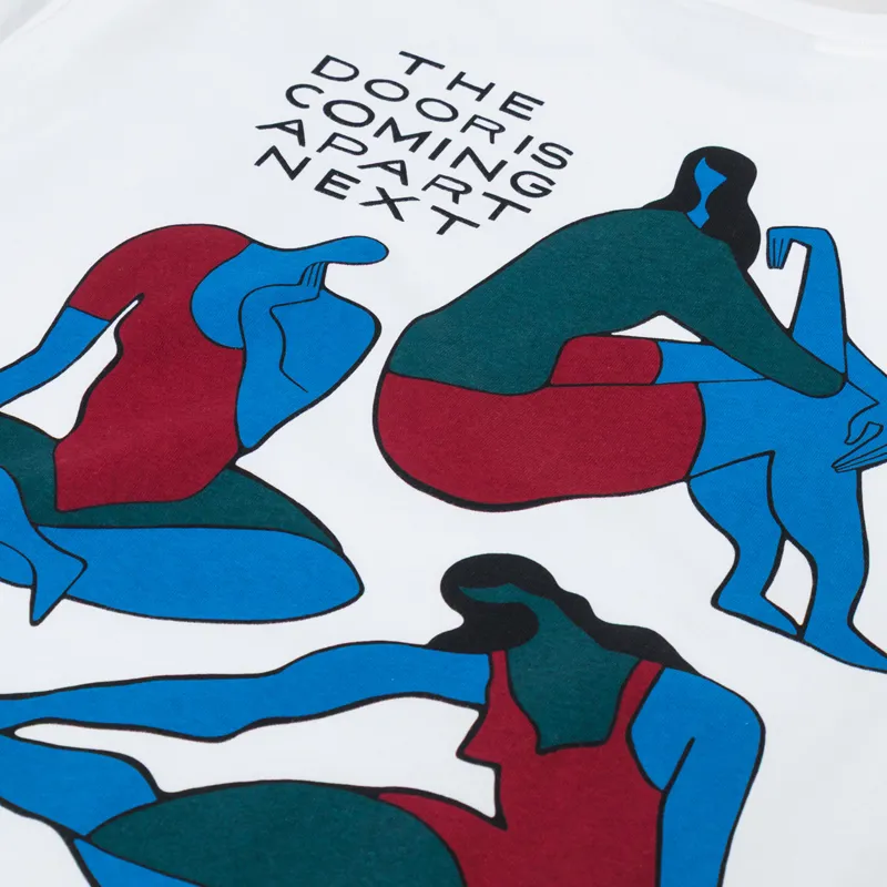 By Parra The Broken Door T Shirt White-4