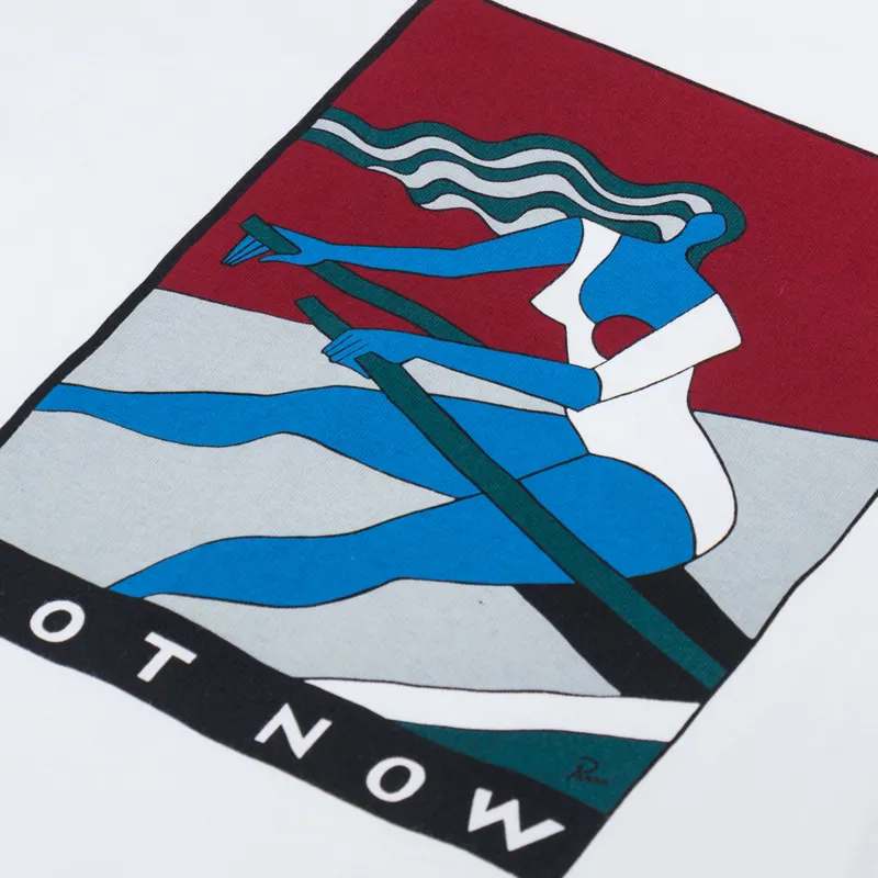 By Parra Into Nowhere T Shirt White-2