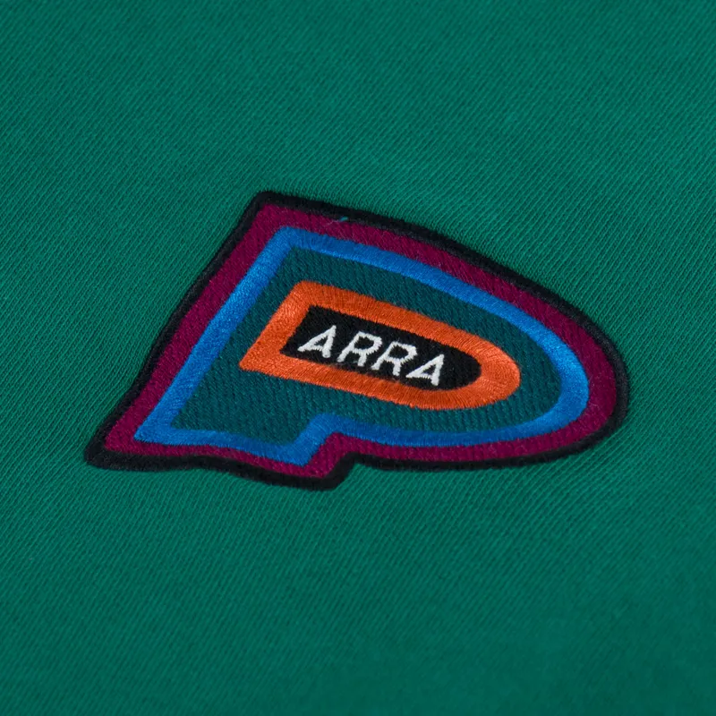 By Parra Repeat Pea Crewneck Sweatshirt Green-5