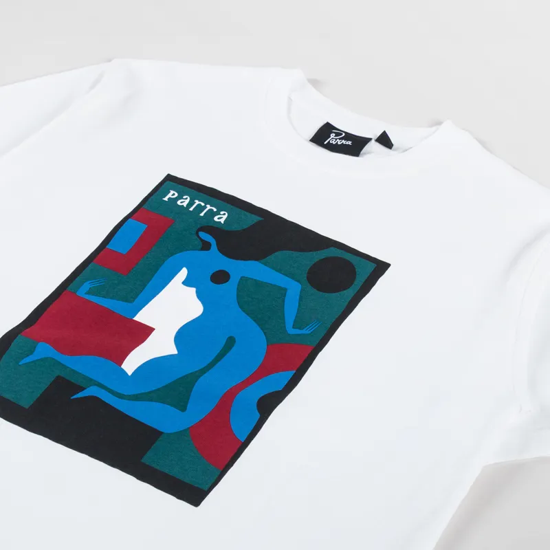 By Parra Room Fever T Shirt White-1