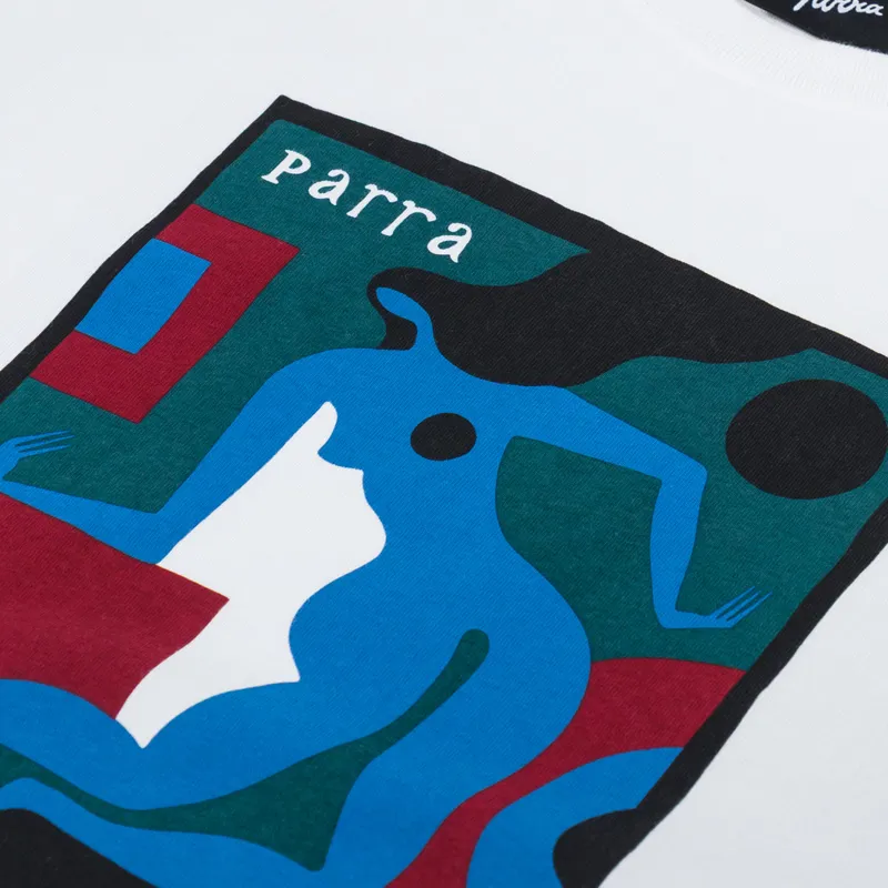 By Parra Room Fever T Shirt White-2