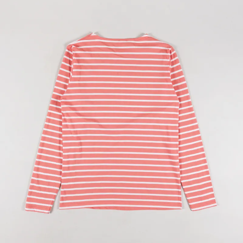 Armor Lux Mariniere Plozevet T Shirt Coral Milk-1