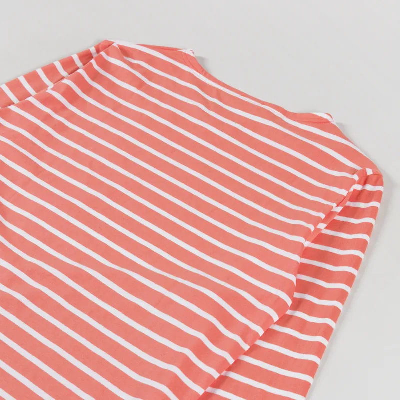 Armor Lux Mariniere Plozevet T Shirt Coral Milk-3
