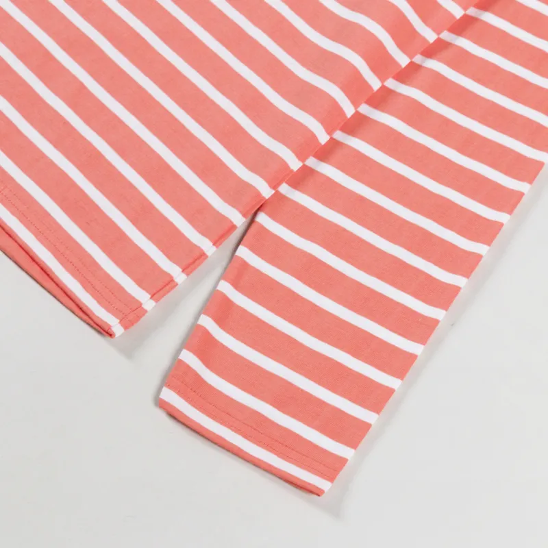 Armor Lux Mariniere Plozevet T Shirt Coral Milk-5