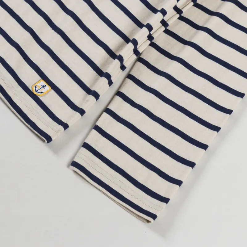 Armor Lux Mariniere Plozevet T Shirt Oyster Marine Deep-5