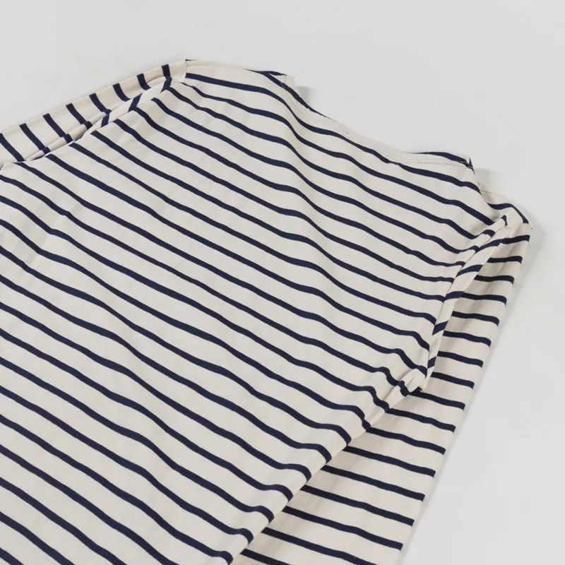 Armor Lux Mariniere Plozevet T Shirt Oyster Marine Deep-2