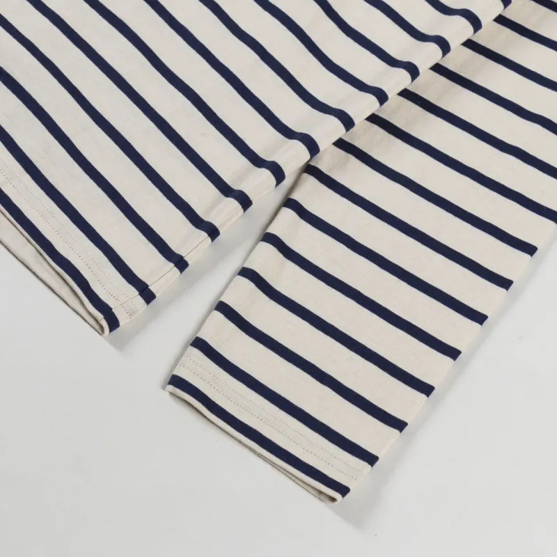 Armor Lux Mariniere Plozevet T Shirt Oyster Marine Deep-6