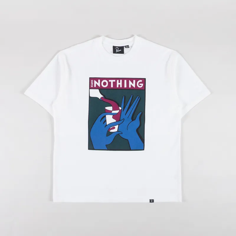 By Parra Super Nothing T Shirt White-1