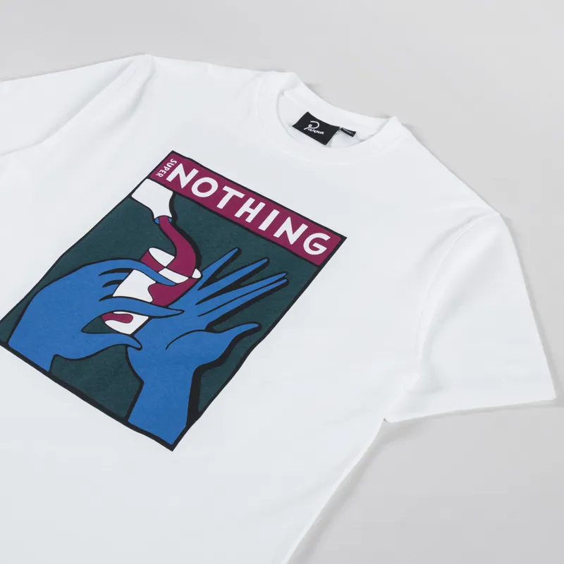 By Parra Super Nothing T Shirt White-3