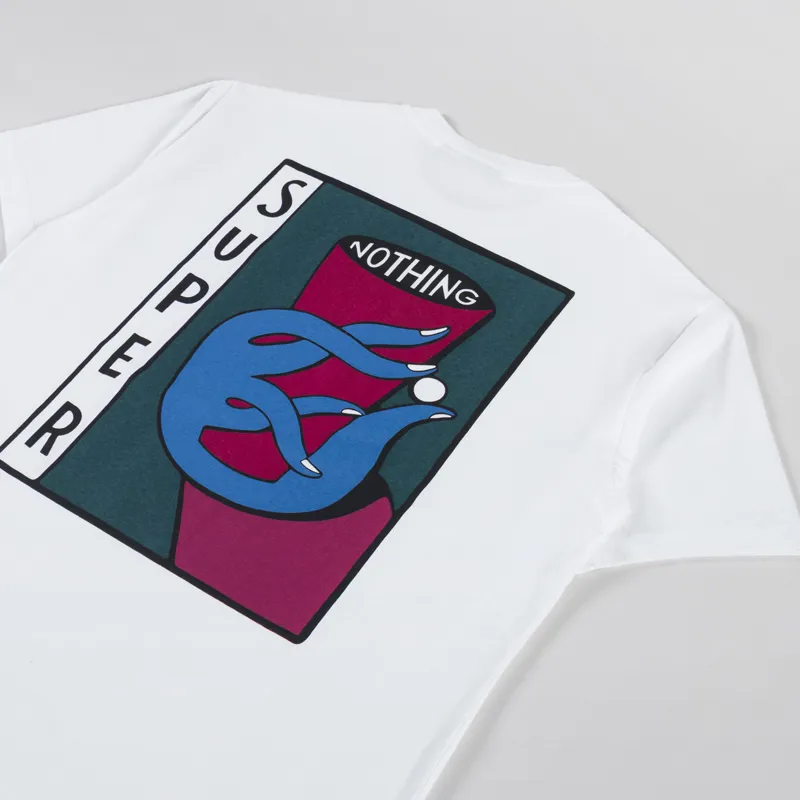 By Parra Super Nothing T Shirt White-2