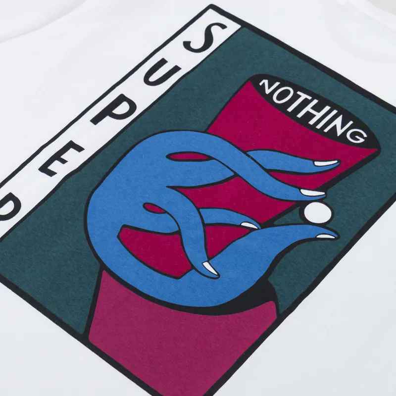 By Parra Super Nothing T Shirt White-4