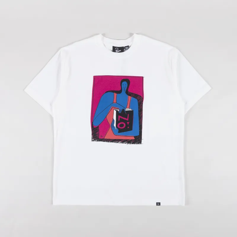 By Parra No Books T Shirt White
