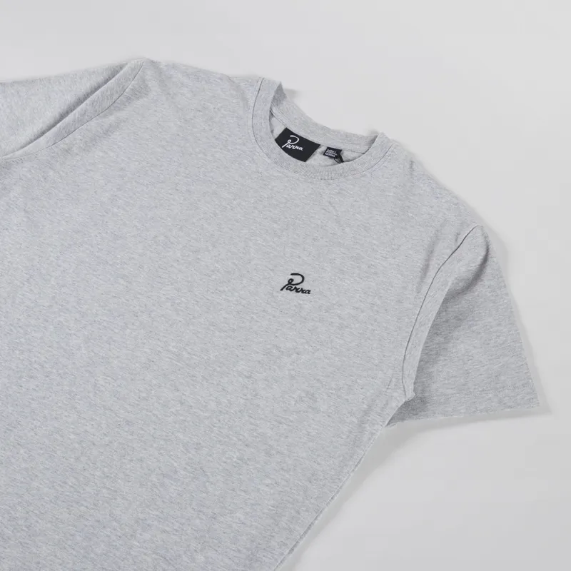 By Parra Signature T Shirt Heather Grey-1