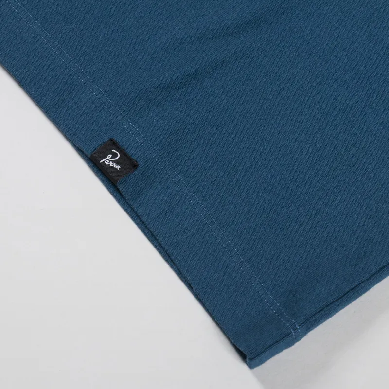 By Parra The Zoomies T Shirt Mallard Green-3