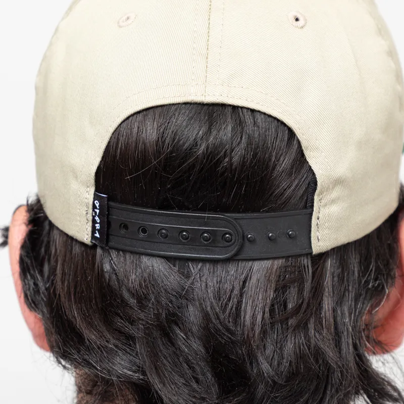 By Parra Bicycle Logo 6 Panel Hat Green-3