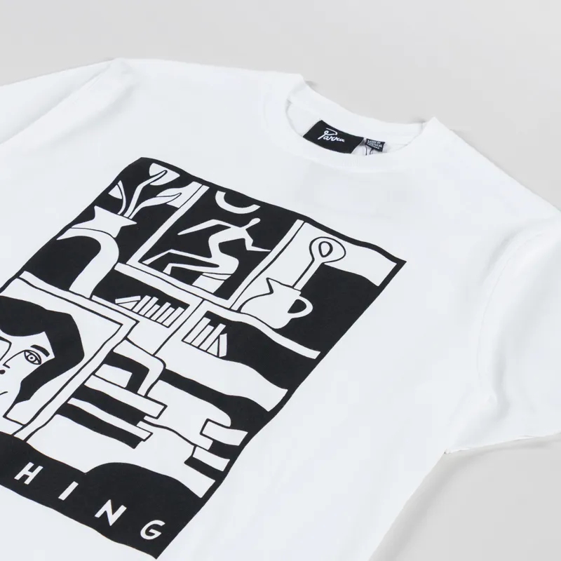 By Parra Our House T Shirt White-1