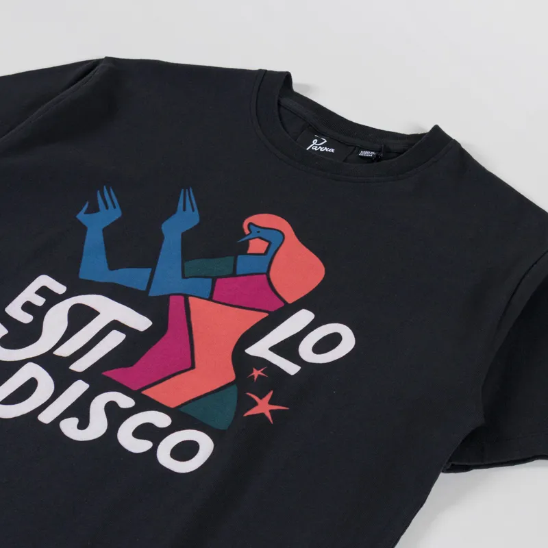 By Parra El Stilo Disco T Shirt Black-1