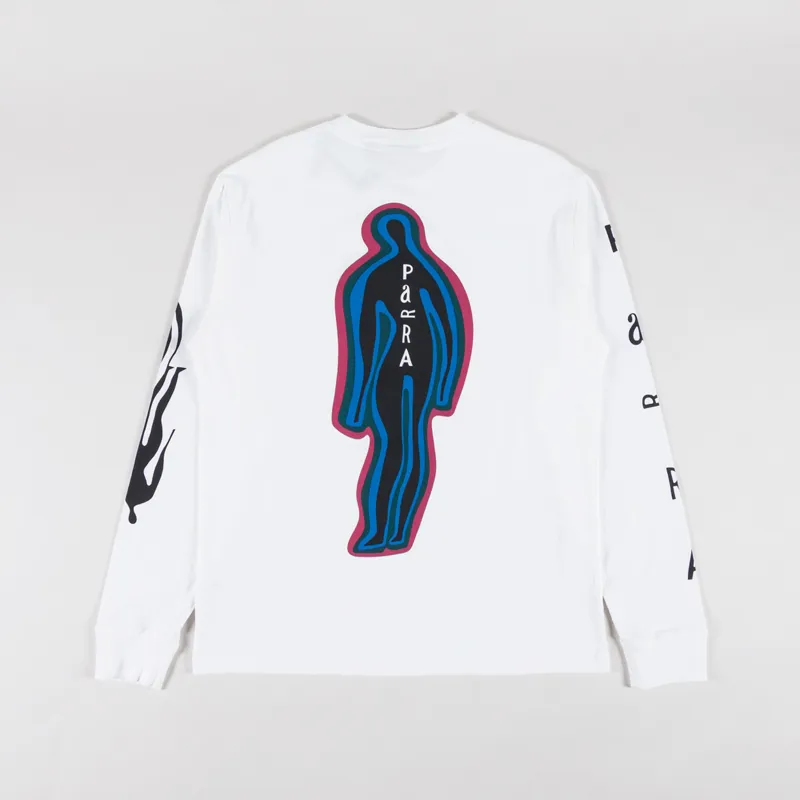 By Parra The Hotel Long Sleeve T Shirt White