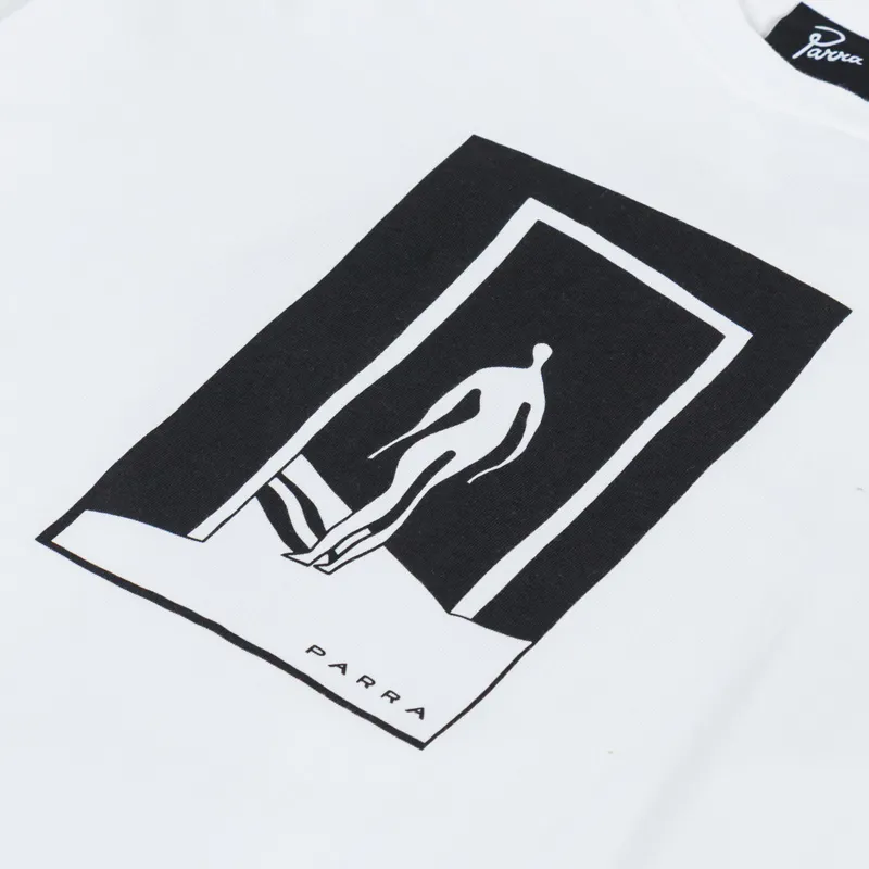 By Parra The Hotel Long Sleeve T Shirt White-5
