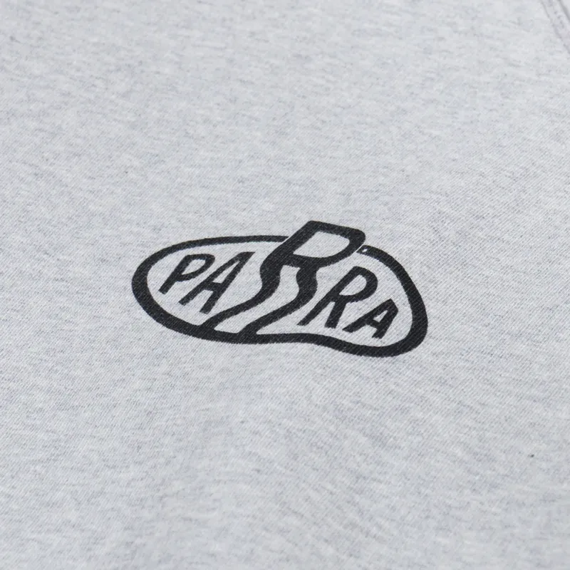 By Parra Legs Logo Crewneck Sweatshirt Heather Grey-5