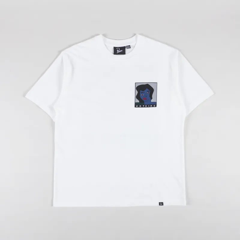 By Parra Nothing Please T Shirt White-1