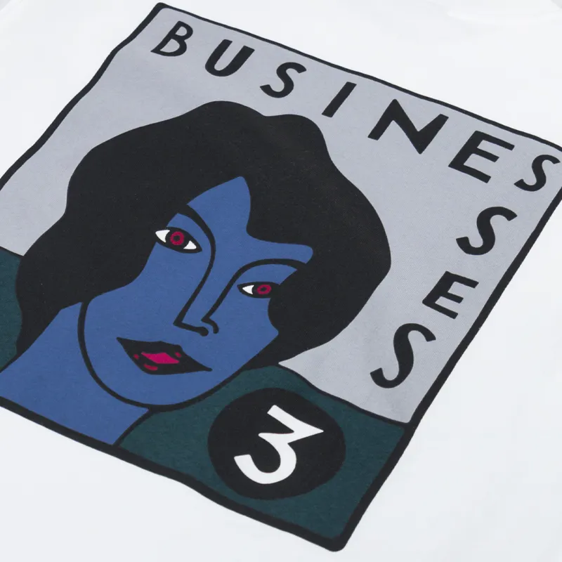 By Parra Nothing Please T Shirt White-4