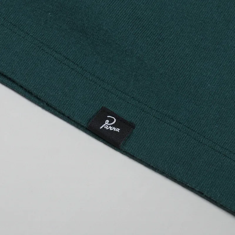By Parra Nothing Please T Shirt Pine Green-6