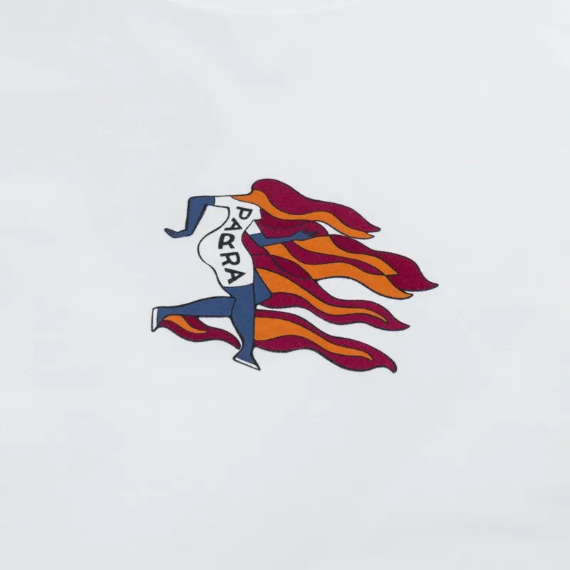 By Parra Not Finished Long Sleeve T Shirt White-6